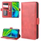 For Xiaomi Mi CC9 Pro/Note 10/Note 10 Pro Dual-side Magnetic Buckle Horizontal Flip Leather Case with Holder & Card Slots & Wallet(Red) - 1