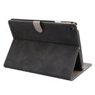 For iPad 10.2 2021 / 2020 / 2019 ENKAY Stand Folio Cover Leather Smart Case with Auto Sleep / Wake-up Function(Black) - 1