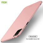 For Huawei Honor V30 MOFI Frosted PC Ultra-thin Hard Case(Rose Gold) - 1