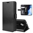 For Vivo S5 R64 Texture Single Horizontal Flip Protective Case with Holder & Card Slots & Wallet& Photo Frame(Black) - 1