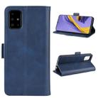 For Galaxy A51 (4G) Dual-side Magnetic Buckle Horizontal Flip Leather Case with Holder & Card Slots & Wallet(Dark Blue) - 11