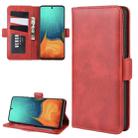 For Galaxy A71 Dual-side Magnetic Buckle Horizontal Flip Leather Case with Holder & Card Slots & Wallet(Red) - 1