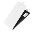 For Galaxy S20 R64 Texture Single Vertical Flip Leather Protective Case with Card Slots & Photo Frame(White) - 6