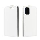 For Galaxy S20 R64 Texture Single Vertical Flip Leather Protective Case with Card Slots & Photo Frame(White) - 8
