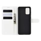 For Galaxy S20 Litchi Texture Horizontal Flip Protective Case with Holder & Card Slots & Wallet(White) - 8