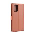 For Galaxy S20 Litchi Texture Horizontal Flip Protective Case with Holder & Card Slots & Wallet(Brown) - 11