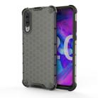 For Huawei Honor 20 Lite  Shockproof Honeycomb PC + TPU Case(Grey) - 1