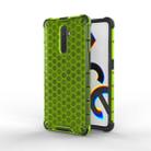 For OPPO Realme X2 Pro Shockproof Honeycomb PC + TPU Case(Green) - 1