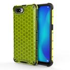 For OPPO Realme C2 Shockproof Honeycomb PC + TPU Case(Green) - 1