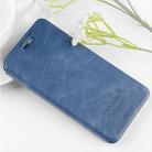 For Xiaomi RedMi 8 MOFI Crazy Horse Texture Horizontal Flip Protective Leather Case(Blue) - 1