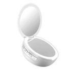 Makeup Mirror And Bluetooth Speaker For Fill Light Lamp(White) - 1