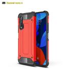 For Huawei Nova 6 Magic Armor TPU + PC Combination Case(Red) - 1