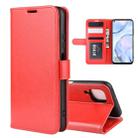 For Huawei Nova 6 SE R64 Texture Single Horizontal Flip Protective Case with Holder & Card Slots & Wallet& Photo Frame(Red) - 1