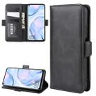 For Huawei Nova 6 SE Dual-side Magnetic Buckle Horizontal Flip Leather Case with Holder & Card Slots & Wallet(Black) - 1