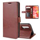 For Huawei Nova 6 5G R64 Texture Single Horizontal Flip Protective Case with Holder & Card Slots & Wallet& Photo Frame(Brown) - 1