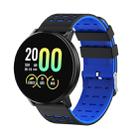 119plus 1.3inch IPS Color Screen Smart Watch IP68 Waterproof,Support Call Reminder /Heart Rate Monitoring/Blood Pressure Monitoring/Blood Oxygen Monitoring(Blue) - 1