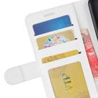 For LG K50S R64 Texture Single Horizontal Flip Protective Case with Holder & Card Slots & Wallet& Photo Frame(White) - 8