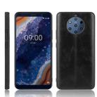 For Nokia 9 PureView Shockproof Sewing Cow Pattern Skin PC + PU + TPU Case(Black) - 1