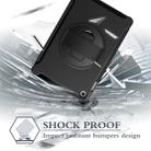For iPad 10.5 / Air 10.5 360 Degree Rotation PC + Silicone Protective Case with Holder & Hand-strap(Gray) - 2