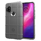 For  Motorola One Hyper  Full Coverage Shockproof TPU Case(Grey) - 1