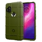 For  Motorola One Hyper  Full Coverage Shockproof TPU Case(Army Green) - 1