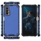 For Huawei Honor 20 Pro  Shockproof Honeycomb PC + TPU Case(Blue) - 1