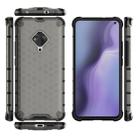 For Vivo S5  Shockproof Honeycomb PC + TPU Case(Grey) - 1