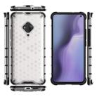 For Vivo S5  Shockproof Honeycomb PC + TPU Case(White) - 1