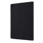 For iPad 10.2 Cloth Style TPU Flat Protective Shell(Black) - 3