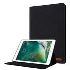 For iPad 10.2 Cloth Style TPU Flat Protective Shell(Black) - 5