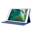 For iPad 10.2 Cloth Style TPU Flat Protective Shell(Deep Blue) - 4