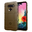 For LG K50S  Full Coverage Shockproof TPU Case(Brown) - 1