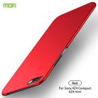For Sony XZ4 Compact / XZ4 mini MOFI Frosted PC Ultra-thin Hard Case(Red) - 1
