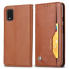 For Galaxy S20 Ultra Knead Skin Texture Horizontal Flip Leather Case with Photo Frame & Holder & Card Slots & Wallet(Brown) - 1