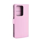 For Galaxy S20 Ultra Litchi Texture Horizontal Flip Protective Case with Holder & Card Slots & Wallet(Pink) - 11