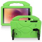 For Samsung Galaxy Tab A 8.0 (2017) EVA Shockproof Protective Case with Thumb Holder(Green) - 1