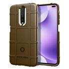 For Xiaomi RedMi K30 Full Coverage Shockproof TPU Case(Brown) - 1