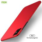 For Galaxy S20+  MOFI Frosted PC Ultra-thin Hard Case(Red) - 1