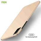 For Galaxy S20 MOFI Frosted PC Ultra-thin Hard Case(Gold) - 1