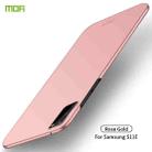 For Galaxy S20 MOFI Frosted PC Ultra-thin Hard Case(Rose gold) - 1