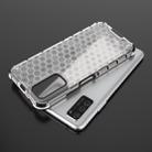 For Galaxy S20 Ultra Shockproof Honeycomb PC + TPU Case(White) - 5