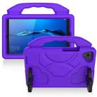 For Huawei MediaPad  M5 8.4 EVA Material Tablet Computer Falling Proof Cover With Thumb Bracket(Purple) - 1