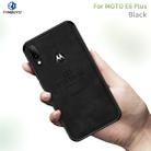 For  Motorola Moto E6 Plus PINWUYO Zun Series PC + TPU + Skin Waterproof And Anti-fall All-inclusive Protective Shell(Black) - 1