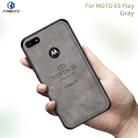 For  Motorola Moto E6 Play PINWUYO Zun Series PC + TPU + Skin Waterproof And Anti-fall All-inclusive Protective Shell(Gray) - 1