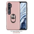 For Xiaomi Mi Note10 Pro / Note10 360 Rotary Multifunctional Stent PC+TPU Case with Magnetic Invisible Holder(Rose Gold) - 1