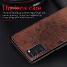 For Galaxy S20 Mandala Embossed Cloth Cover PC + TPU Mobile Phone Case with Magnetic Function and Hand Strap(Brown) - 12