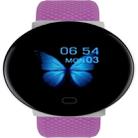 D19 1.3inch TFT Color Screen Smart Watch,Support Call Reminder /Heart Rate Monitoring/Blood Pressure Monitoring/Blood Oxygen Monitoring/Sleep Monitoring(Purple) - 1