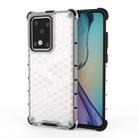 For Huawei P40 Shockproof Honeycomb PC + TPU Case(White) - 1