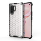 For VIVO X30 / X30 Pro Shockproof Honeycomb PC + TPU Case(White) - 1