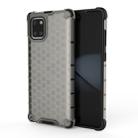 For Galaxy Note10 Lite  Shockproof Honeycomb PC + TPU Case(Grey) - 1